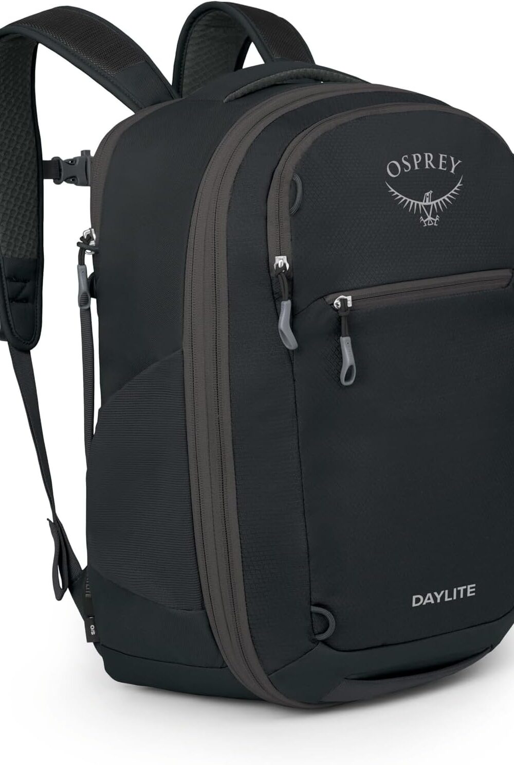 Osprey Daylite Expandable 26+6 Travel Pack, Black OS | travel backpack, carry on bag, laptop sleeve, personal item, Black color, OS size